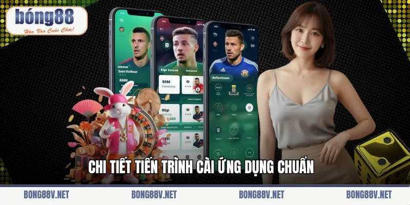Chi tiết tiến trình cài ứng dụng chuẩn 
