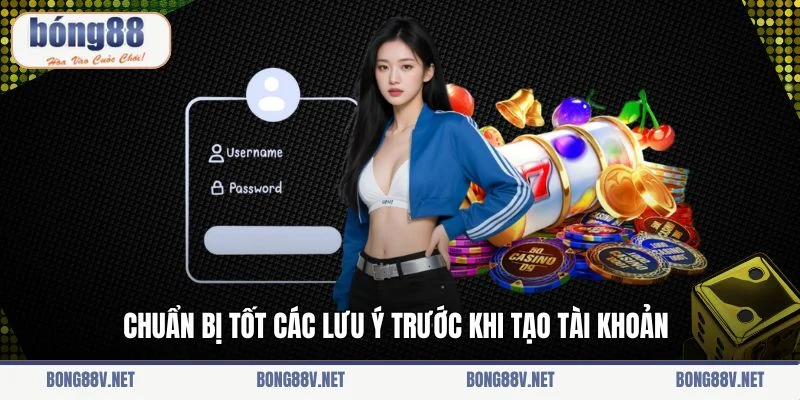 Chuẩn bị tốt các lưu ý trước khi tạo tài khoản